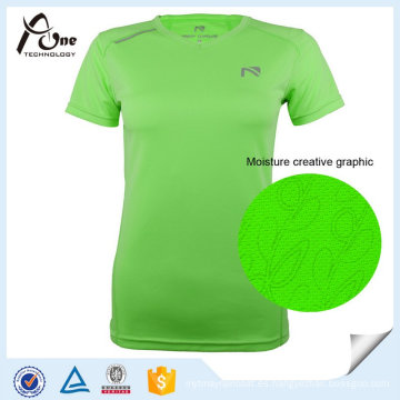 Camisa Lady Sport Dry Fit Camisetas Athletic Wear